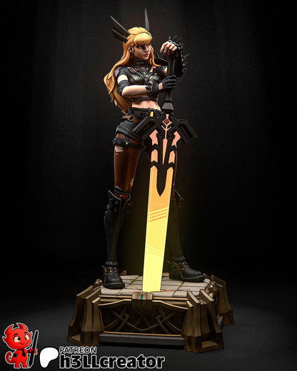 Magik | 3D Printed Resin Model | Unpainted or Hand-Painted