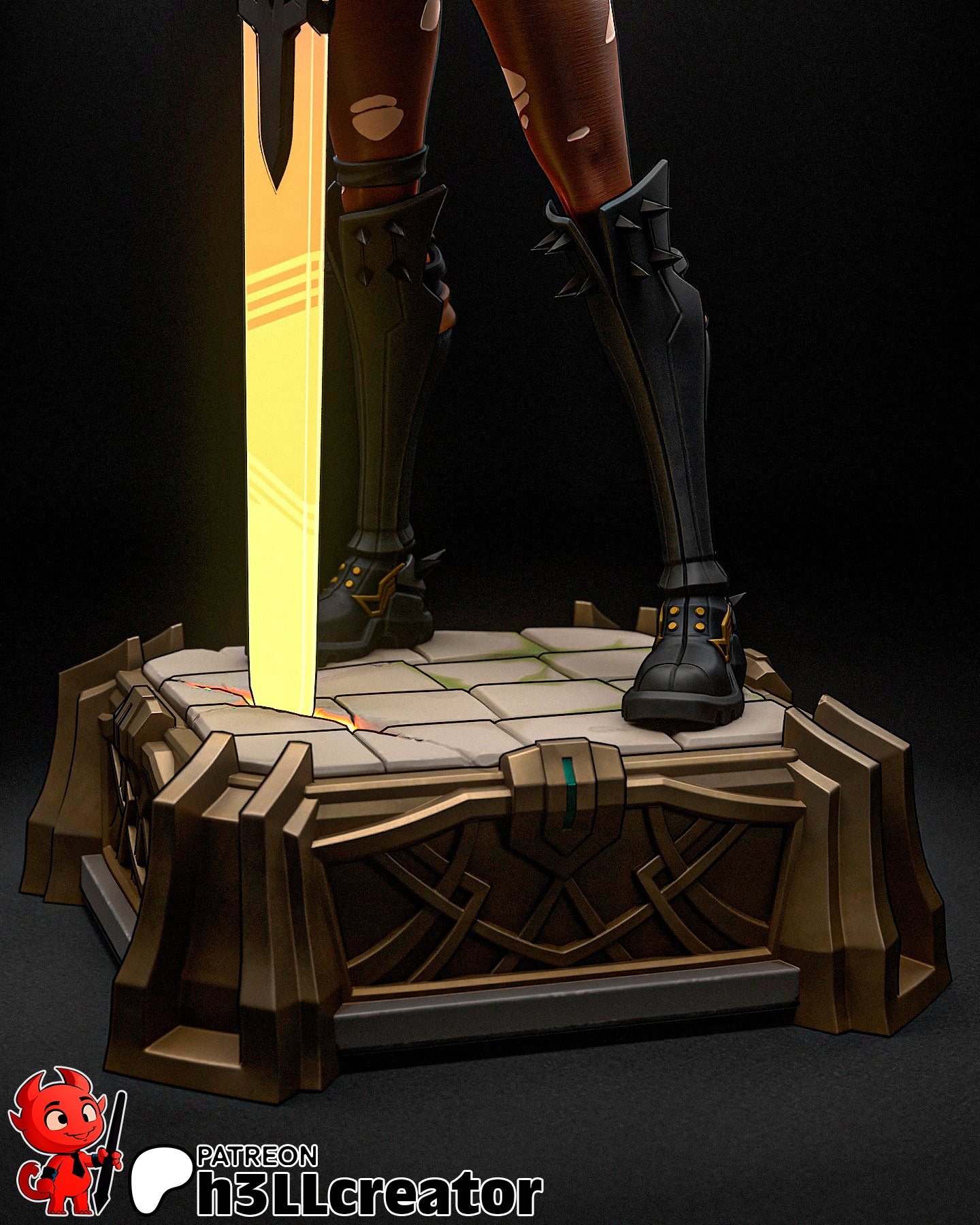 Magik | 3D Printed Resin Model | Unpainted or Hand-Painted