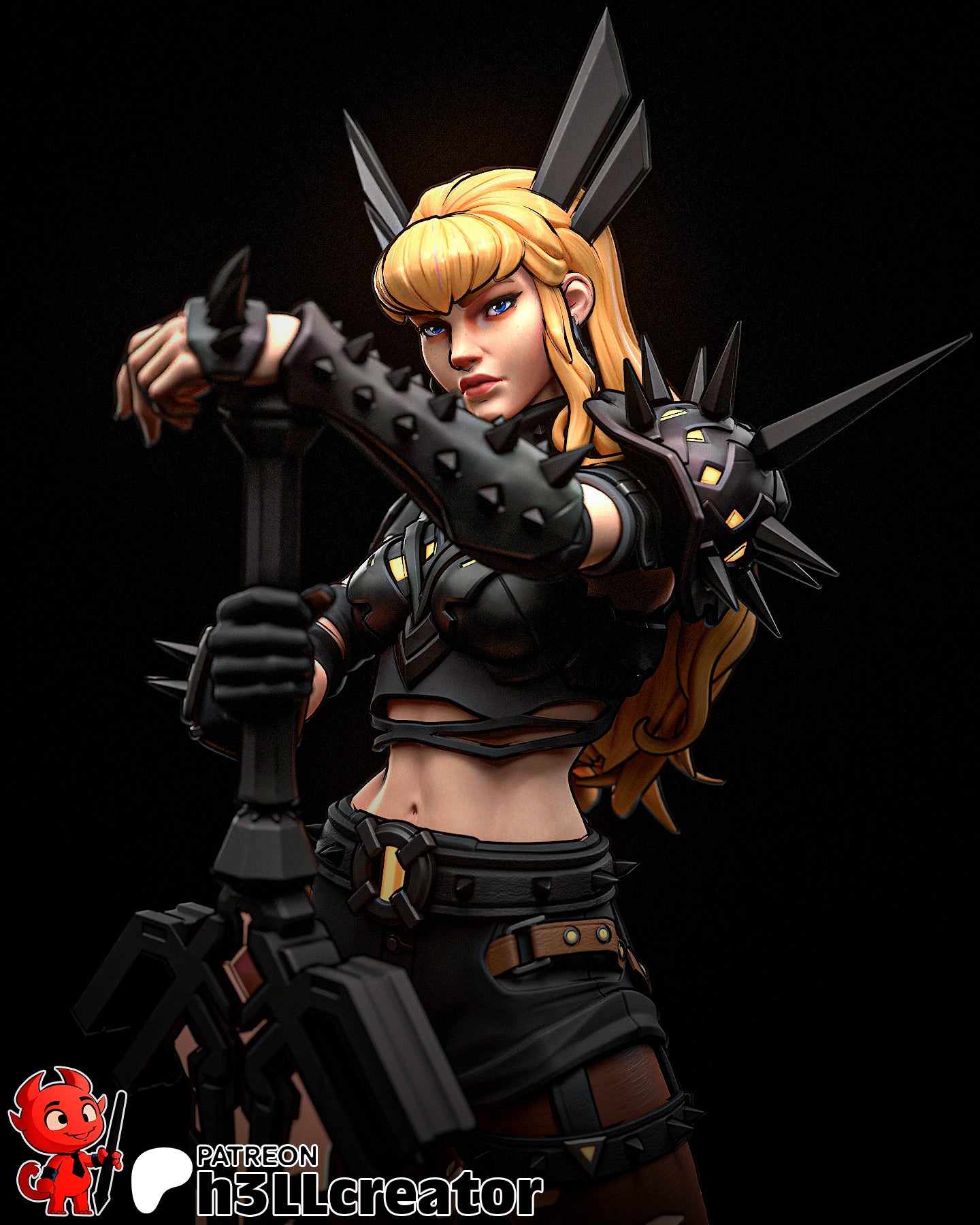 Magik | 3D Printed Resin Model | Unpainted or Hand-Painted