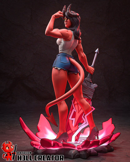 Malevola | 3D Printed Resin Model | Unpainted or Hand-Painted