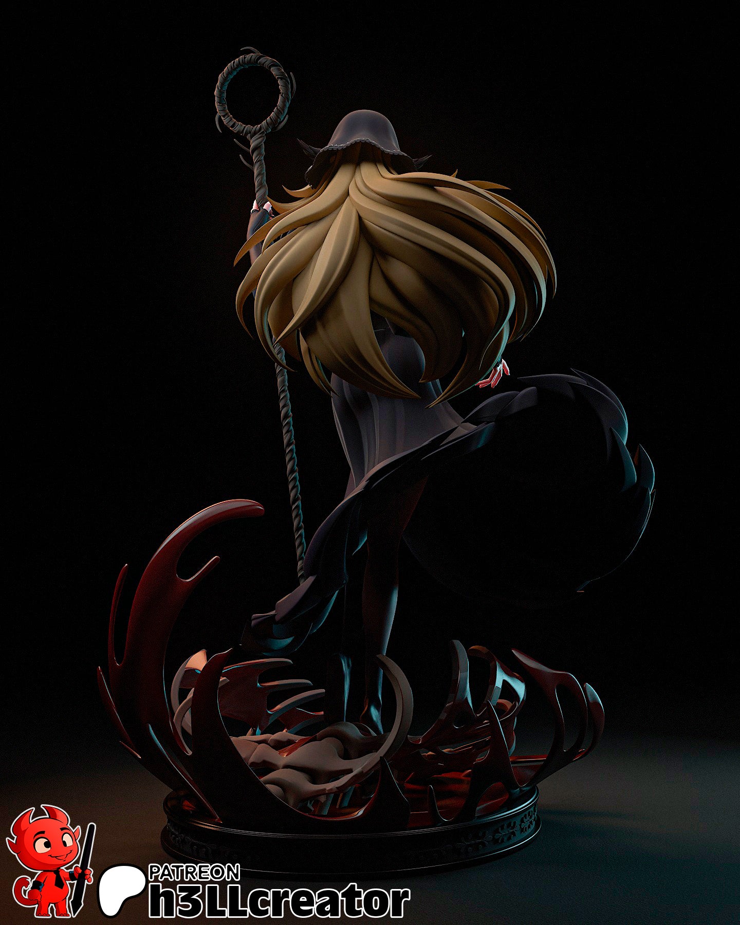 Marcille | 3D Printed Resin Model | Unpainted or Hand-Painted