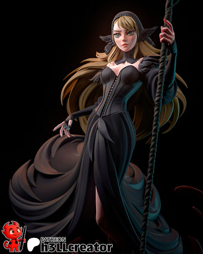 Marcille | 3D Printed Resin Model | Unpainted or Hand-Painted