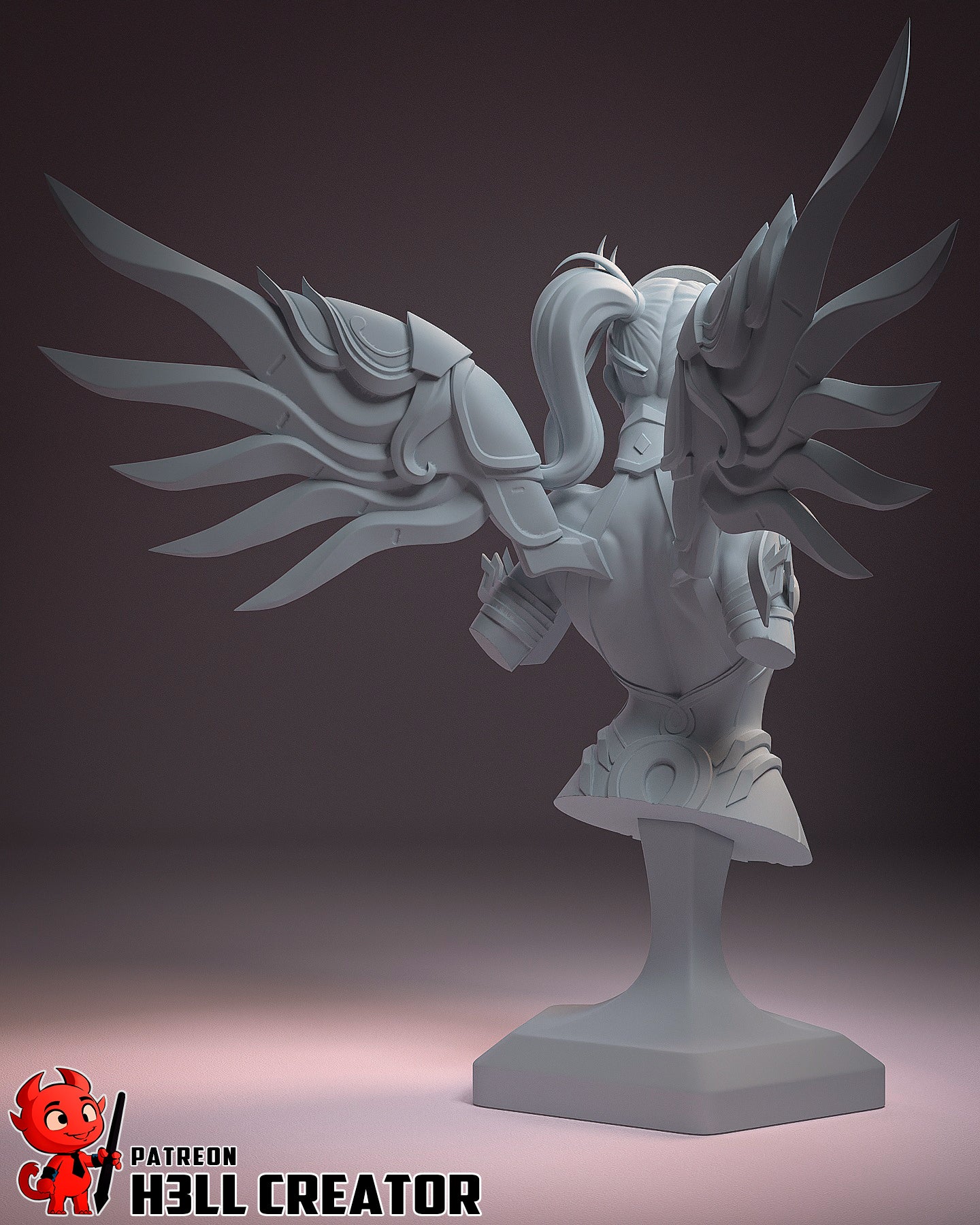Mercy | 3D Printed Resin Model | Unpainted or Hand-Painted
