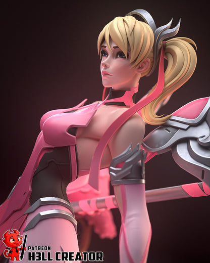 Mercy | 3D Printed Resin Model | Unpainted or Hand-Painted
