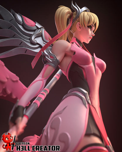 Mercy | 3D Printed Resin Model | Unpainted or Hand-Painted