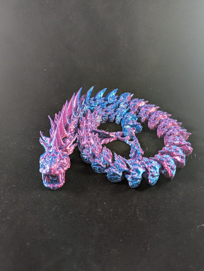 Midgard Serpent 29 1/2 Inch - 3D printed, Articulated
