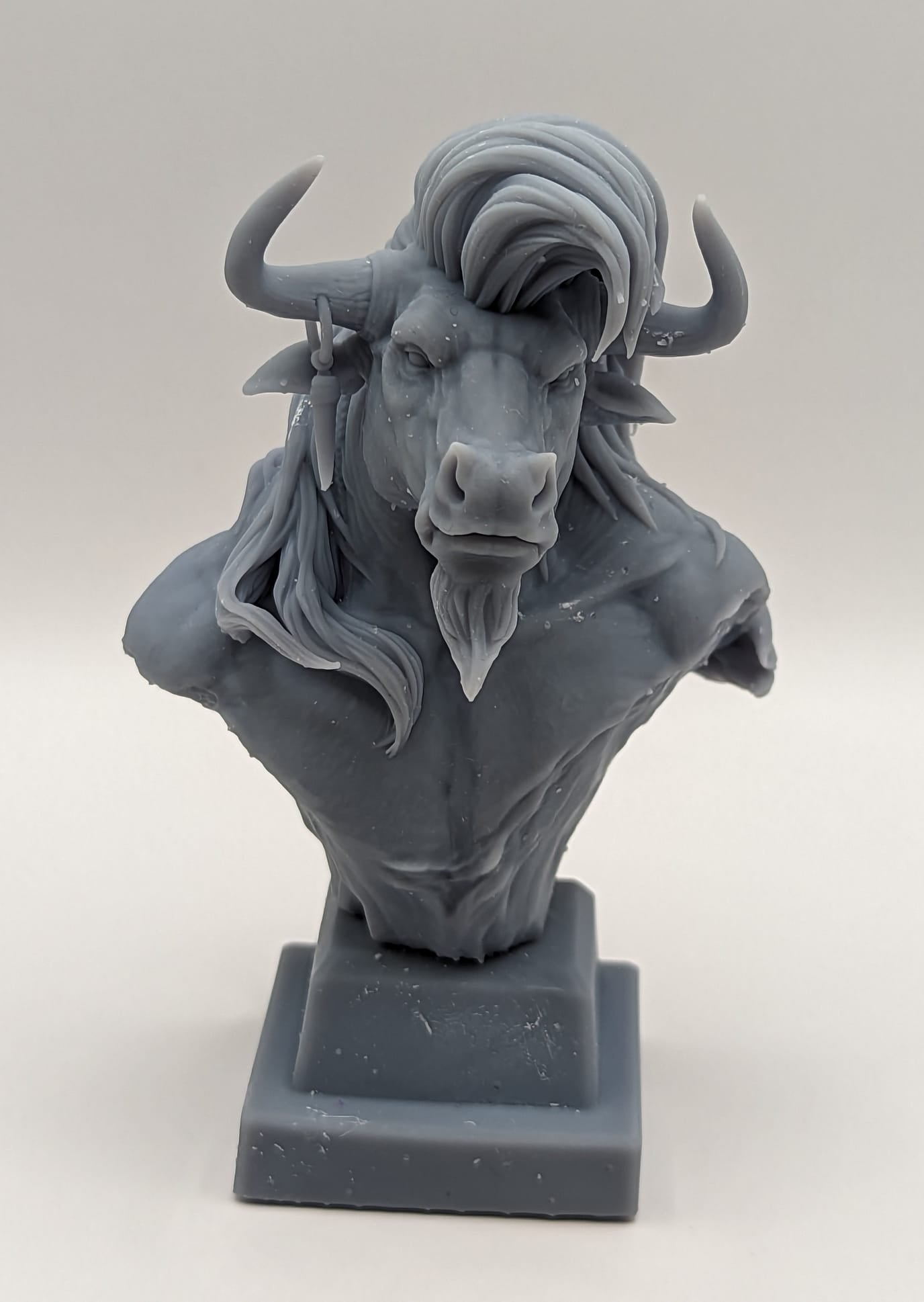 Fantasy Character Bust - Desk Statue, Model, Ornament