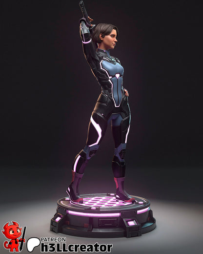 Mio | 3D Printed Resin Model | Unpainted or Hand-Painted