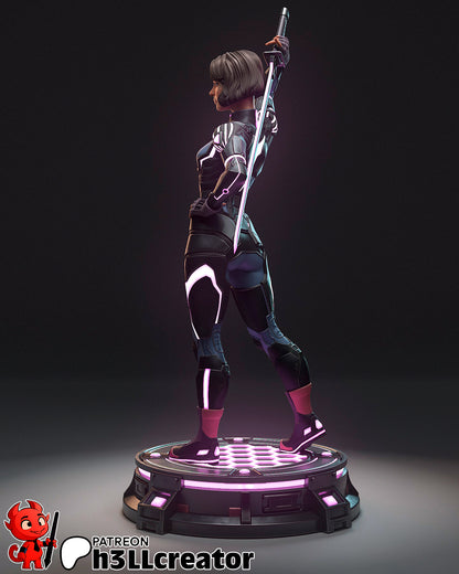 Mio | 3D Printed Resin Model | Unpainted or Hand-Painted