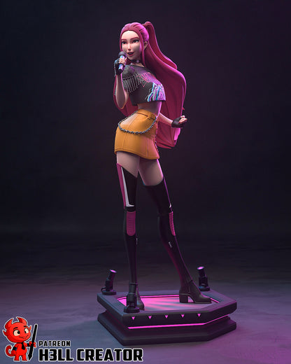 Mira | 3D Printed Resin Model | Unpainted or Hand-Painted