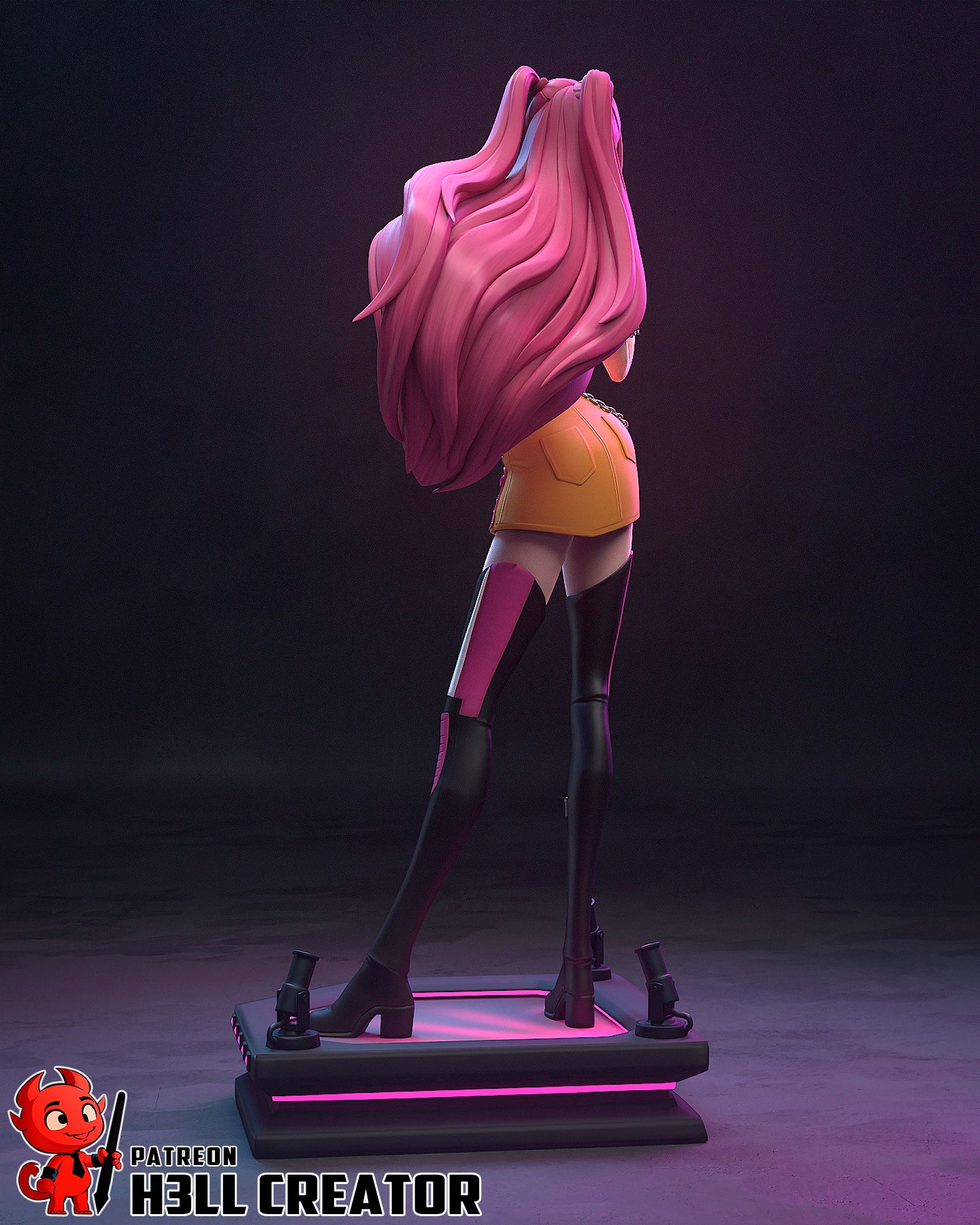 Mira | 3D Printed Resin Model | Unpainted or Hand-Painted