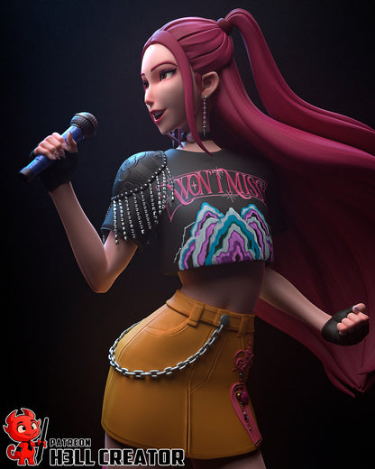 Mira | 3D Printed Resin Model | Unpainted or Hand-Painted