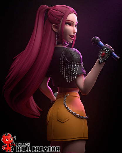 Mira | 3D Printed Resin Model | Unpainted or Hand-Painted