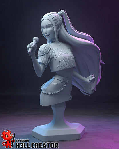 Mira | 3D Printed Resin Model | Unpainted or Hand-Painted