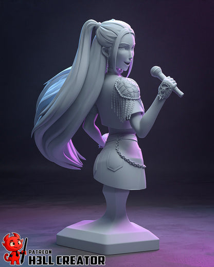 Mira | 3D Printed Resin Model | Unpainted or Hand-Painted