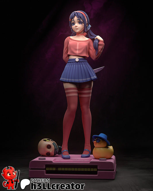 Mita | 3D Printed Resin Model | Unpainted or Hand-Painted