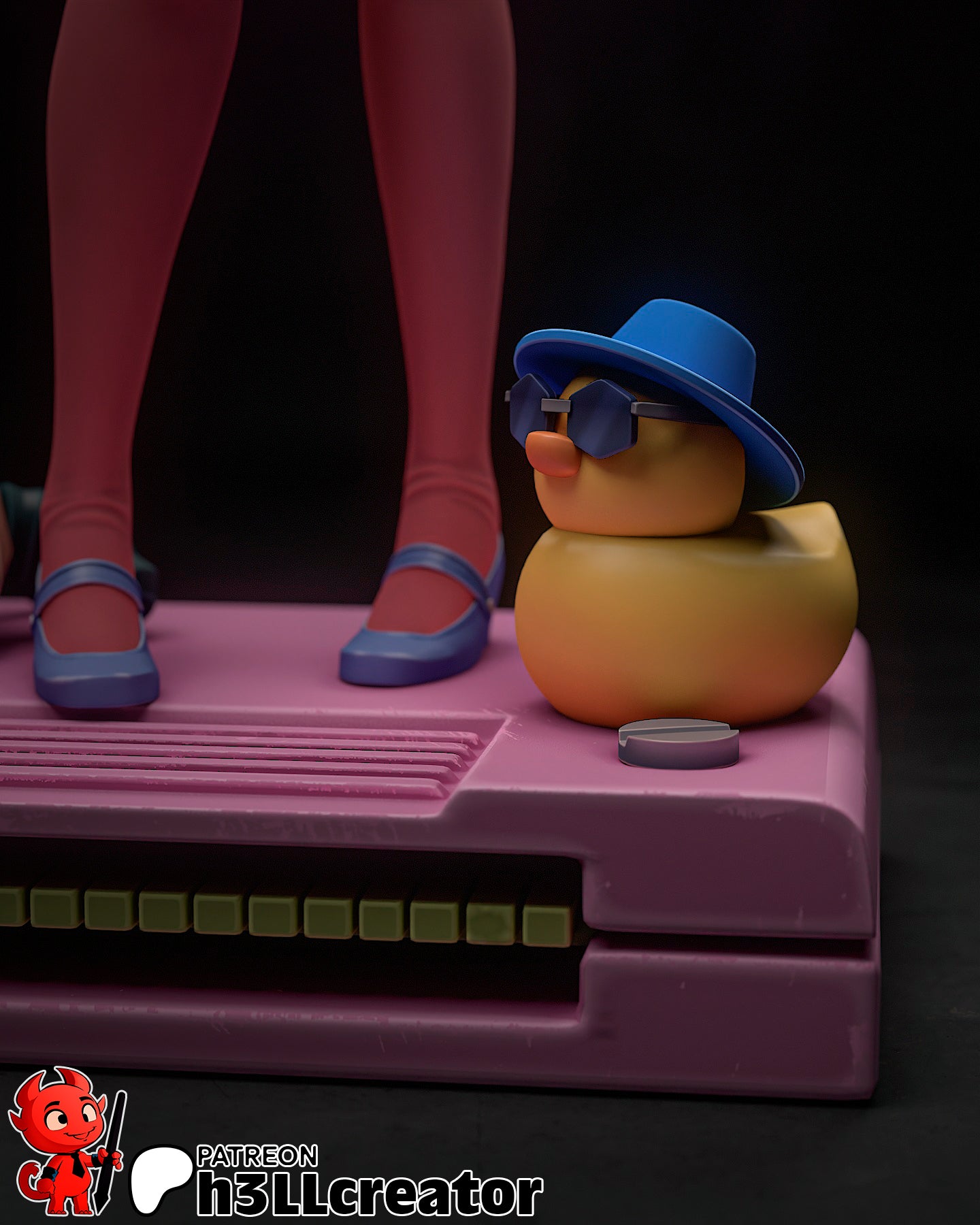 Mita | 3D Printed Resin Model | Unpainted or Hand-Painted