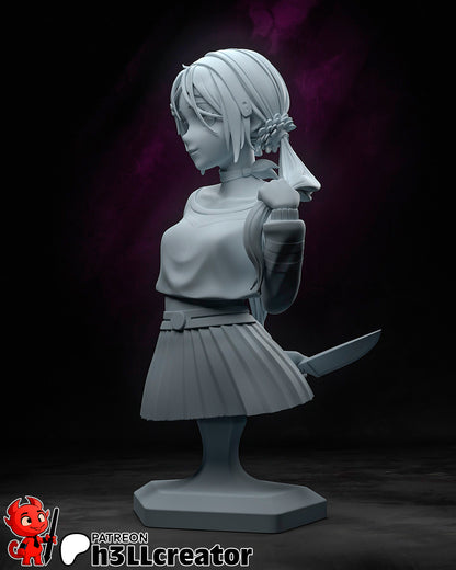 Mita | 3D Printed Resin Model | Unpainted or Hand-Painted