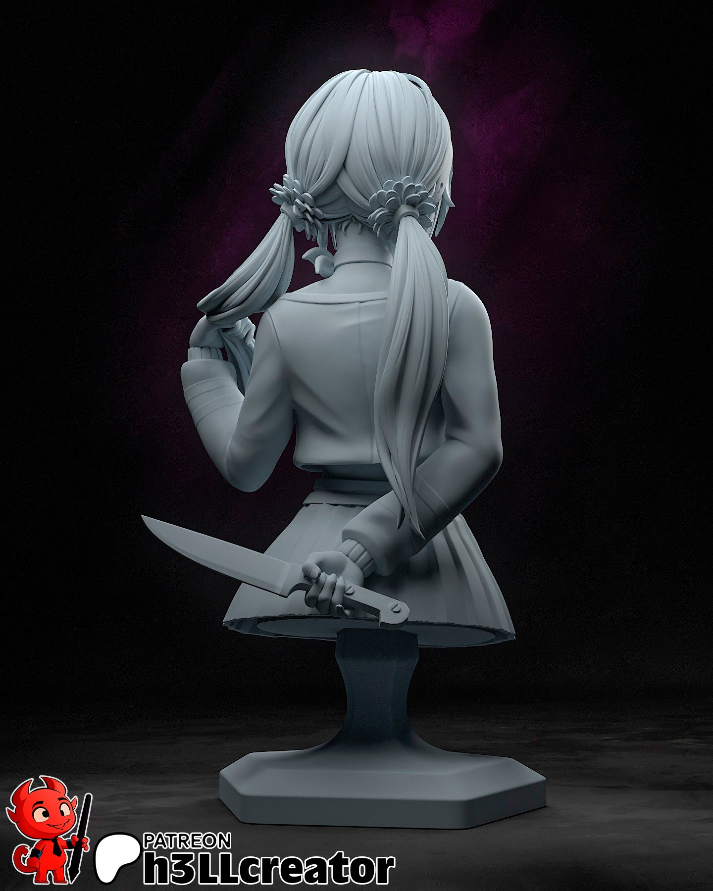 Mita | 3D Printed Resin Model | Unpainted or Hand-Painted