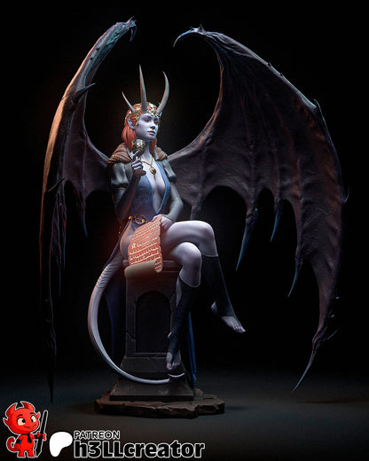 Mizora | 3D Printed Resin Model | Unpainted or Hand-Painted