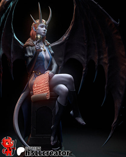 Mizora | 3D Printed Resin Model | Unpainted or Hand-Painted