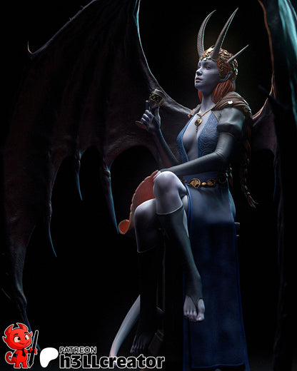 Mizora | 3D Printed Resin Model | Unpainted or Hand-Painted
