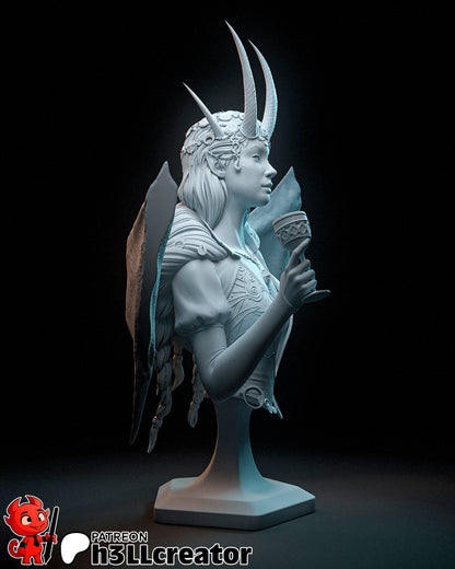Mizora | 3D Printed Resin Model | Unpainted or Hand-Painted