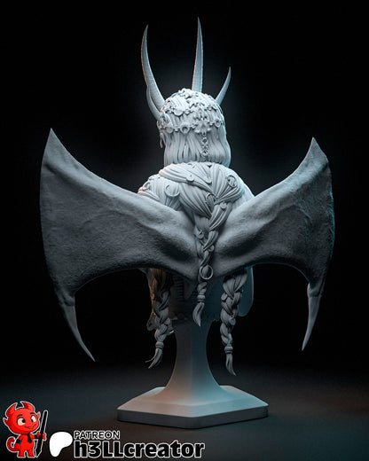 Mizora | 3D Printed Resin Model | Unpainted or Hand-Painted