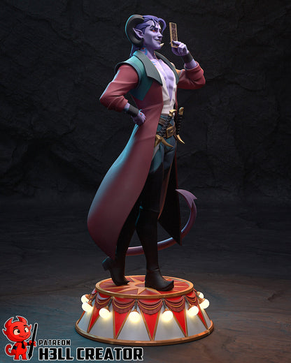 Mollymauk | 3D Printed Resin Model | Unpainted or Hand-Painted