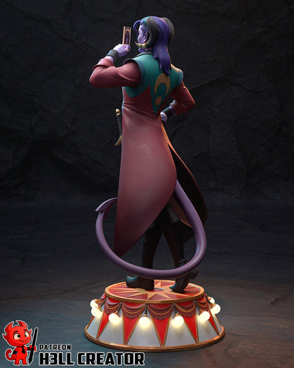 Mollymauk | 3D Printed Resin Model | Unpainted or Hand-Painted
