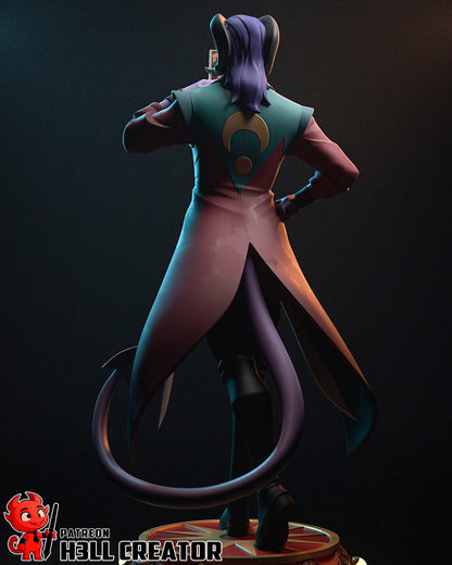 Mollymauk | 3D Printed Resin Model | Unpainted or Hand-Painted