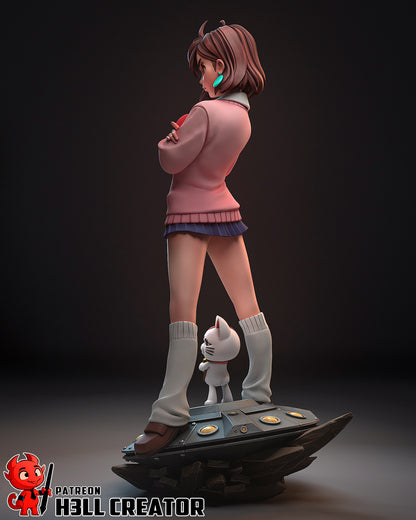 Momo Ayase | 3D Printed Resin Model | Unpainted or Hand-Painted