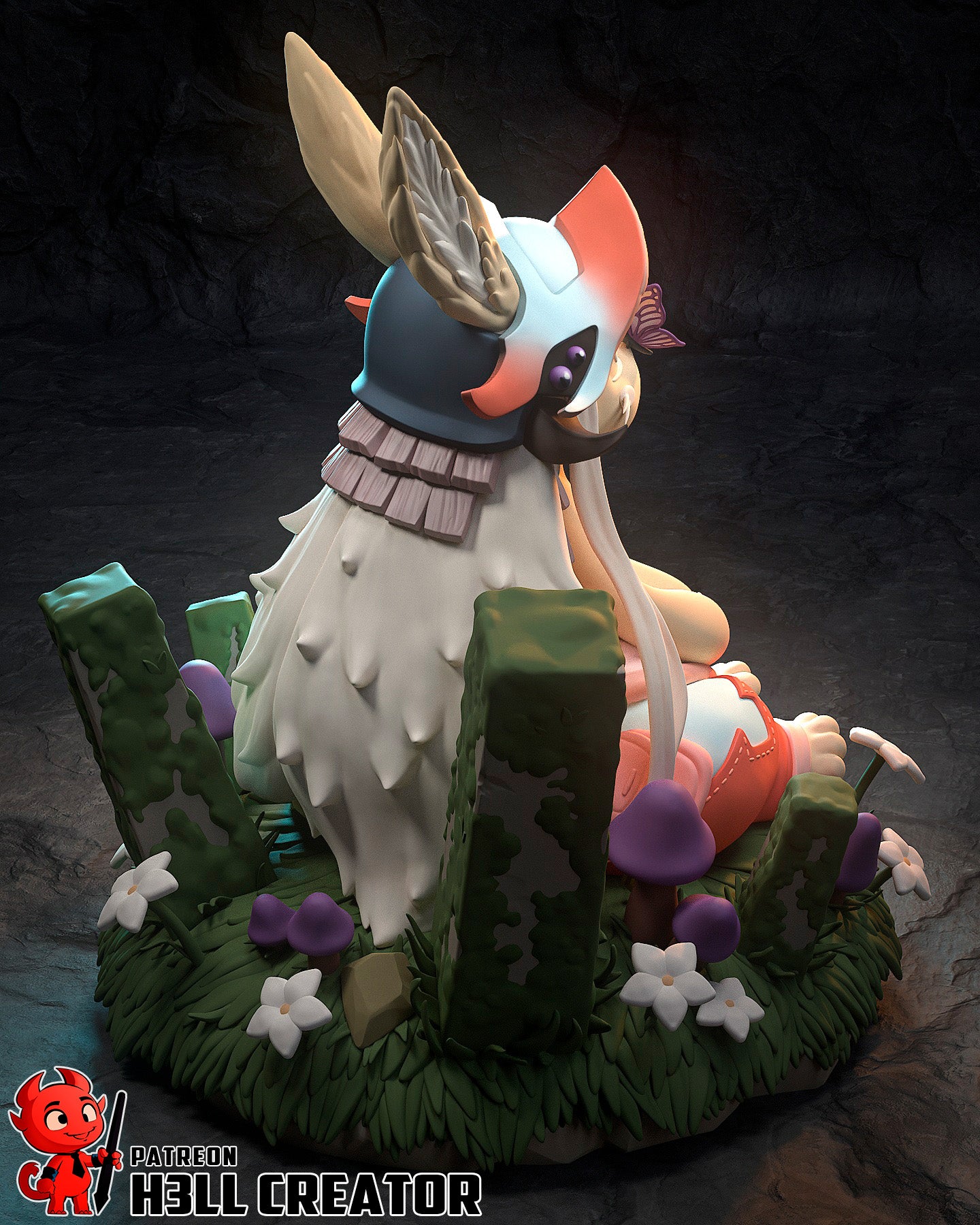 Nanachi | 3D Printed Resin Model | Unpainted or Hand-Painted