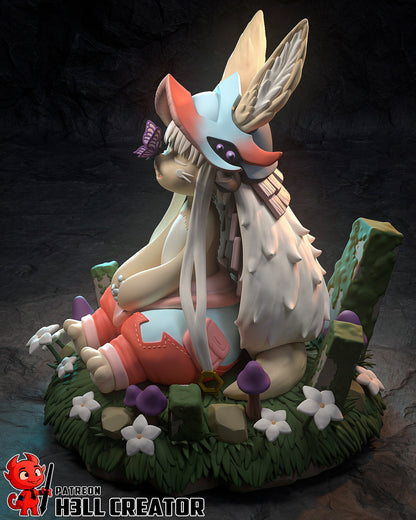 Nanachi | 3D Printed Resin Model | Unpainted or Hand-Painted