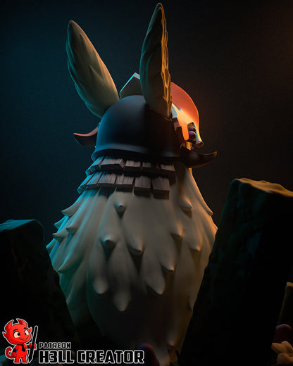 Nanachi | 3D Printed Resin Model | Unpainted or Hand-Painted