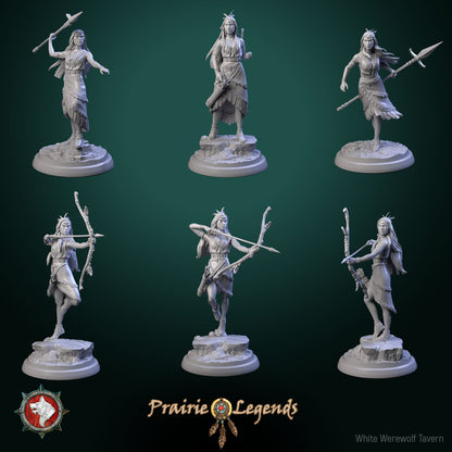 Dungeons and Dragons Models - Prairie Legends - Set by White Werewolf Tavern