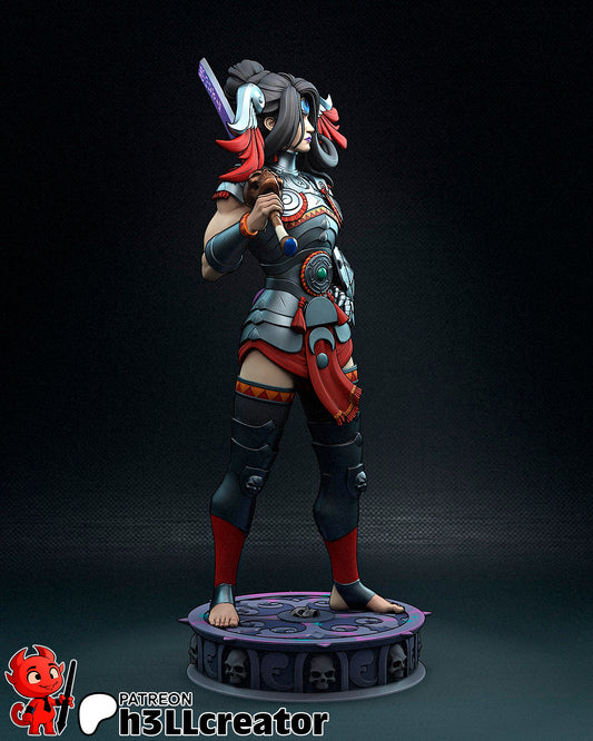 Nemesis | 3D Printed Resin Model | Unpainted or Hand-Painted