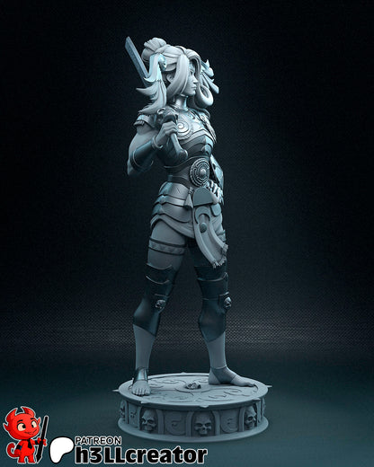 Nemesis | 3D Printed Resin Model | Unpainted or Hand-Painted