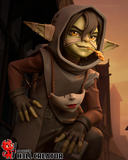 Nott | 3D Printed Resin Model | Unpainted or Hand-Painted