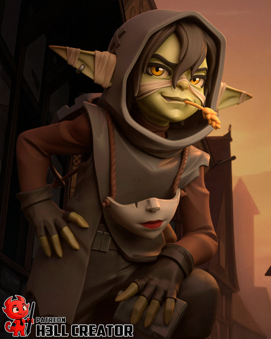Nott | 3D Printed Resin Model | Unpainted or Hand-Painted