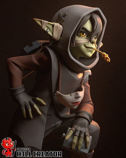 Nott | 3D Printed Resin Model | Unpainted or Hand-Painted