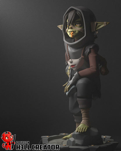 Nott | 3D Printed Resin Model | Unpainted or Hand-Painted