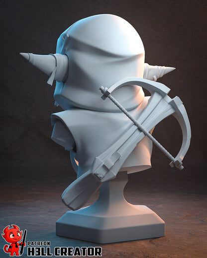 Nott | 3D Printed Resin Model | Unpainted or Hand-Painted