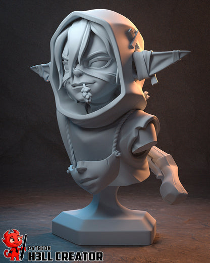 Nott | 3D Printed Resin Model | Unpainted or Hand-Painted