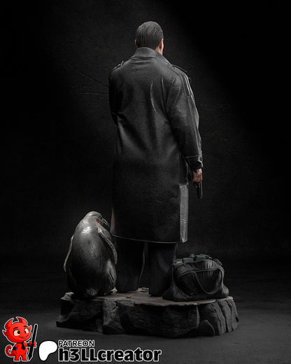 Penguin | 3D Printed Resin Model | Unpainted or Hand-Painted