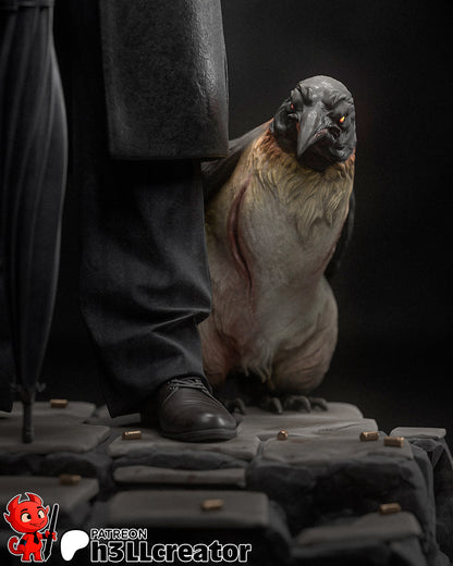 Penguin | 3D Printed Resin Model | Unpainted or Hand-Painted