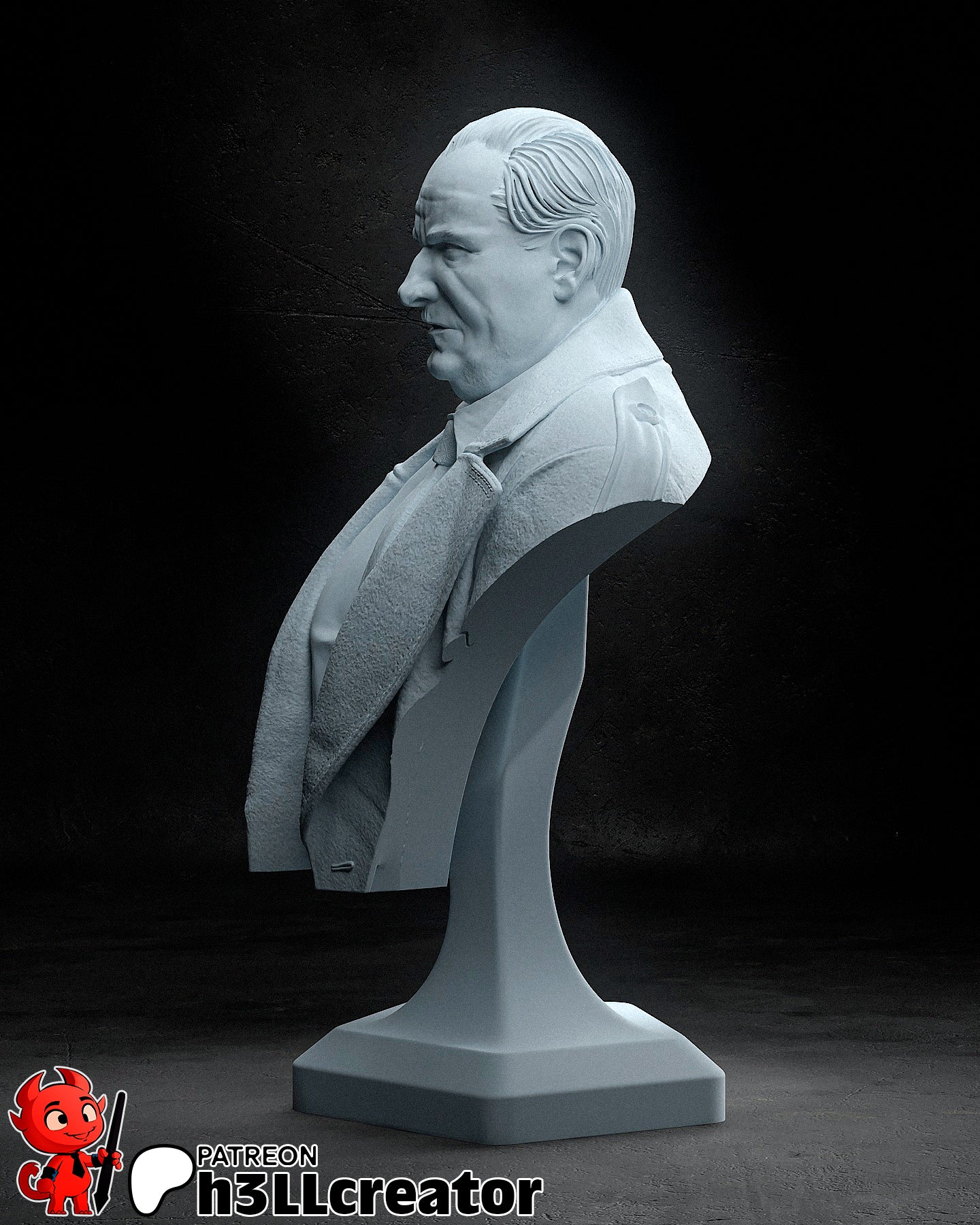 Penguin | 3D Printed Resin Model | Unpainted or Hand-Painted