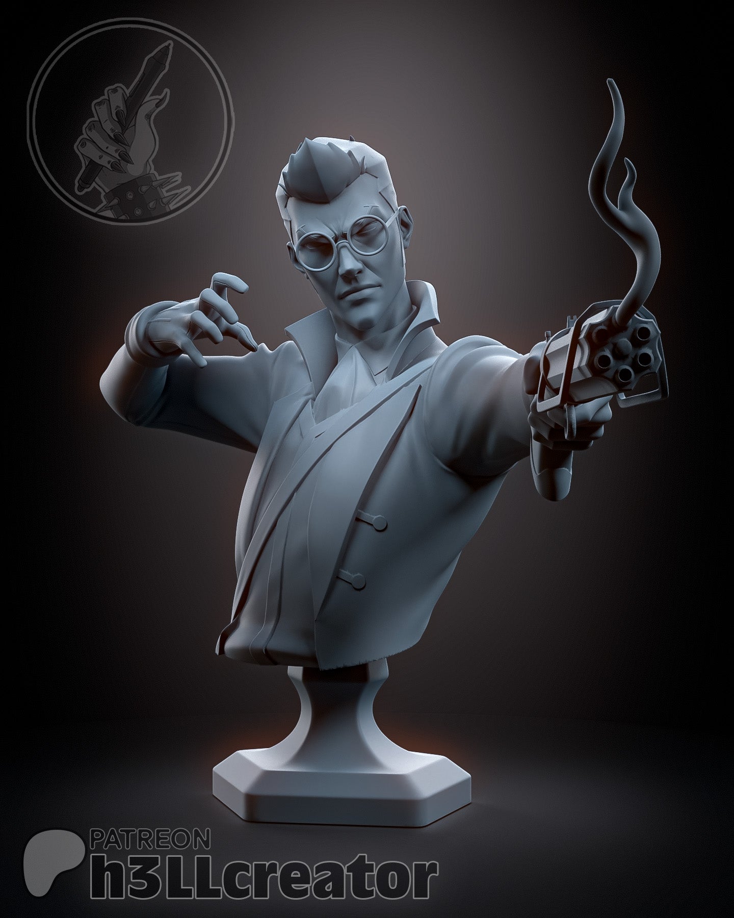 Percival de Rolo Bust | The Legend of Vox Machina (fan art) | Resin 3d Printed | High Detail and Quality