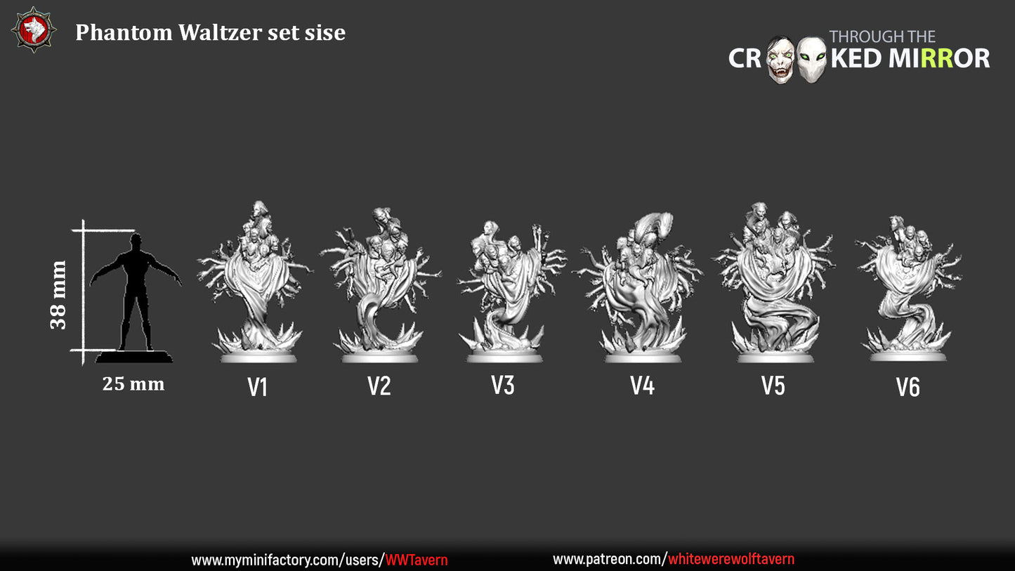 Phantom Waltzers - Resin Model - Medium / Large Scale for DnD/Pathfinder/Etc