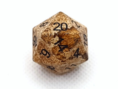 Picasso Jasper | Gemstone Dice | 7 Piece Set